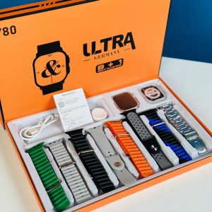 Y80 Ultra Smartwatch With 8 Strap