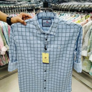Cotton full Sleeve Check Shirt for Men's