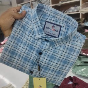 Cotton full Sleeve Check Shirt for Men's