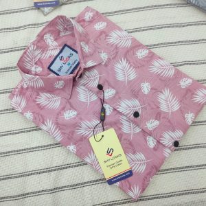 Pure Cotton full Sleeve Print Shirt for Men's