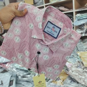 Pure Cotton full Sleeve Print Shirt for Men's