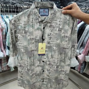 *full Sleeve Digital Print Shirt for Men's* (4.0)